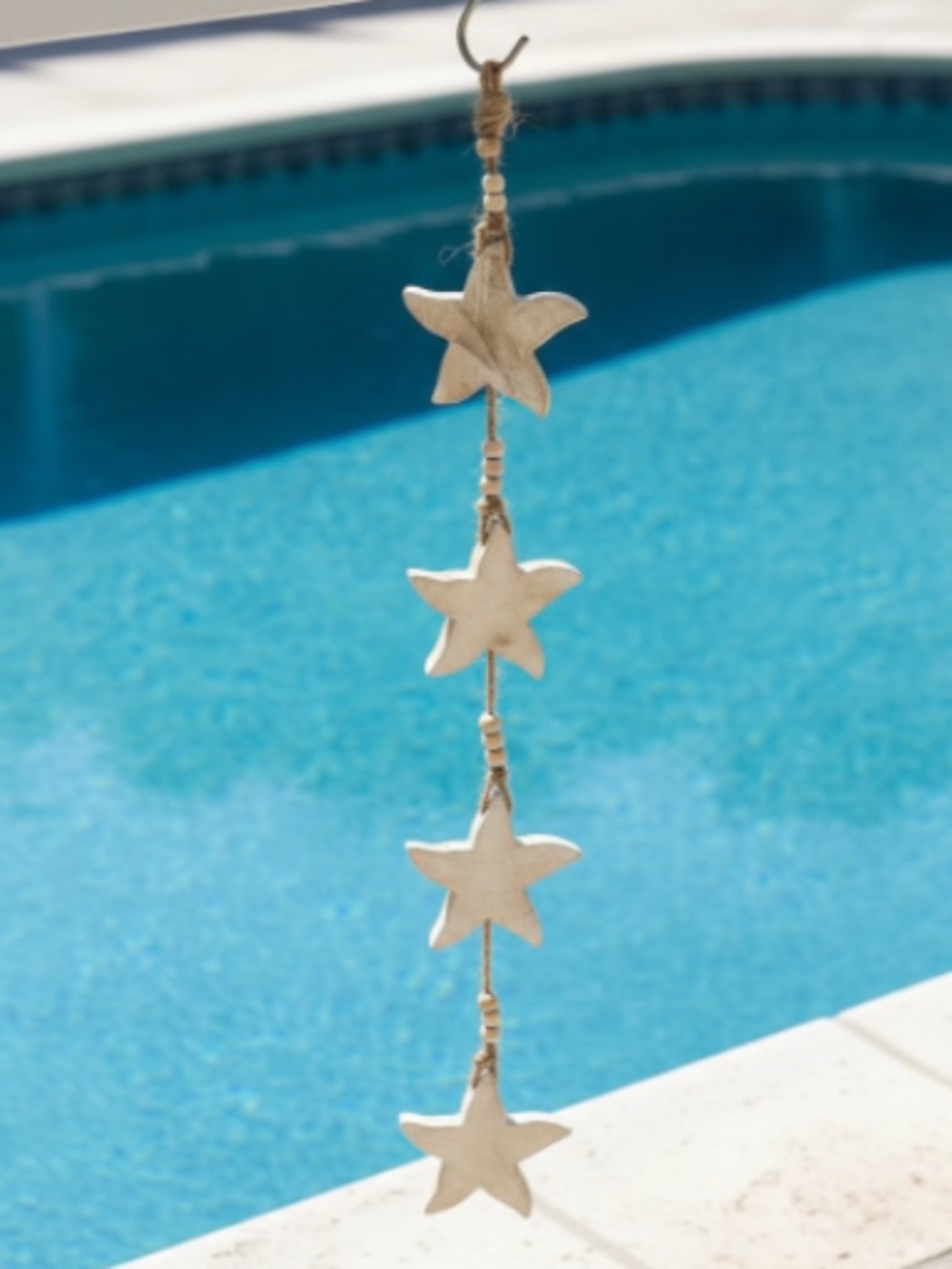 White-Washed Starfish Hanger